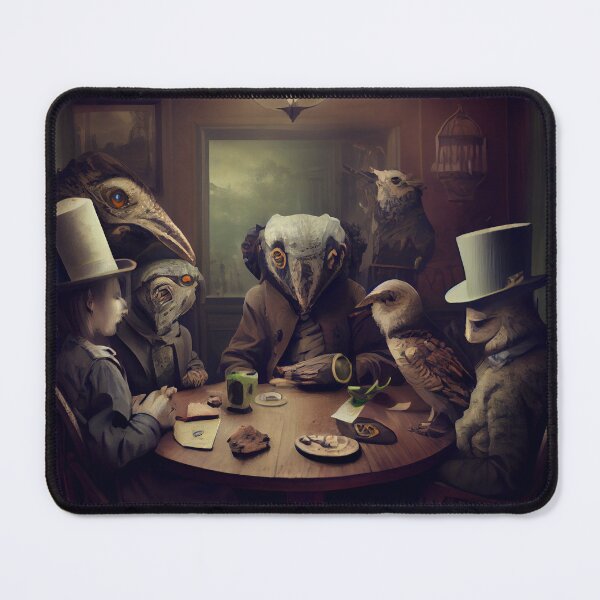 Item preview, The Odd Gathering Digital Painting designed and sold by CodeAndColors.