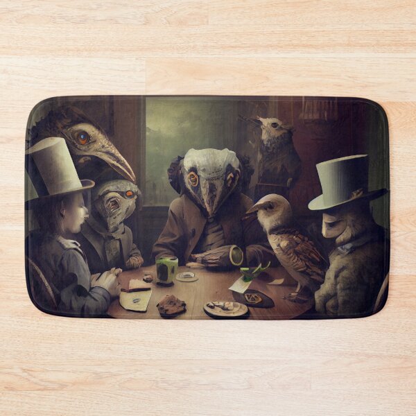 Item preview, The Odd Gathering Digital Painting designed and sold by CodeAndColors.