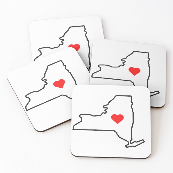 Item preview, State of New York Design | Simple State of New York Design with Heart designed and sold by Devon Case.