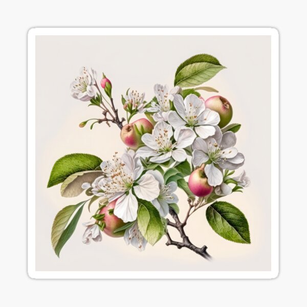 Item preview, Apple Blossoms  designed and sold by Vanover Designs.