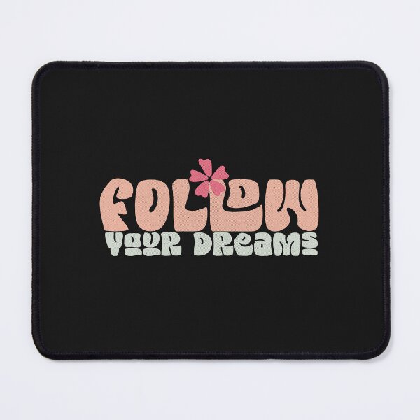 Item preview, Follow your dreams - inspirational saying designed and sold by VichallanStudio.