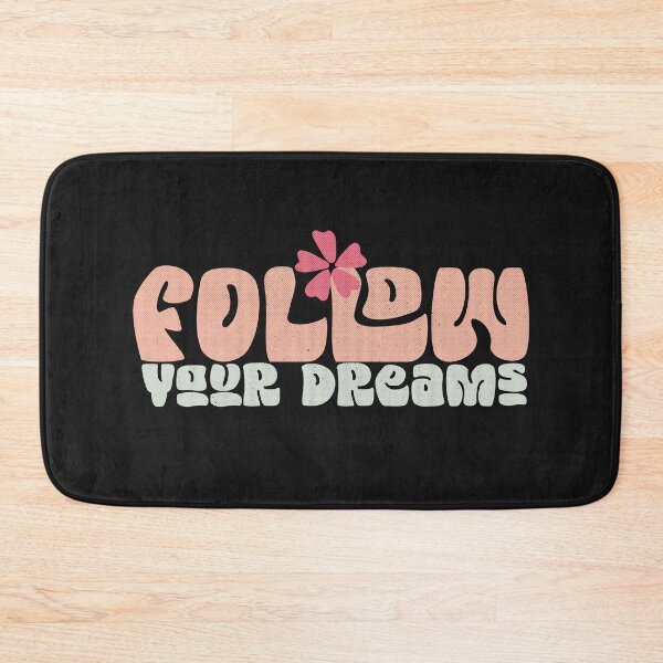 Item preview, Follow your dreams - inspirational saying designed and sold by VichallanStudio.