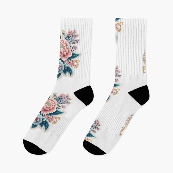 Item preview, Floral sticker - pastel designed and sold by Glenn Slingsby.