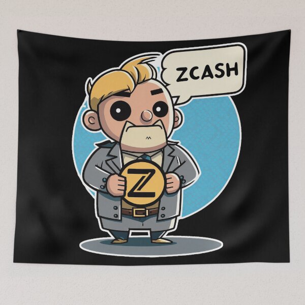 Item preview, Old and Grumpy Zcash Cypherpunk - Cartoon Characters designed and sold by quick-drops.