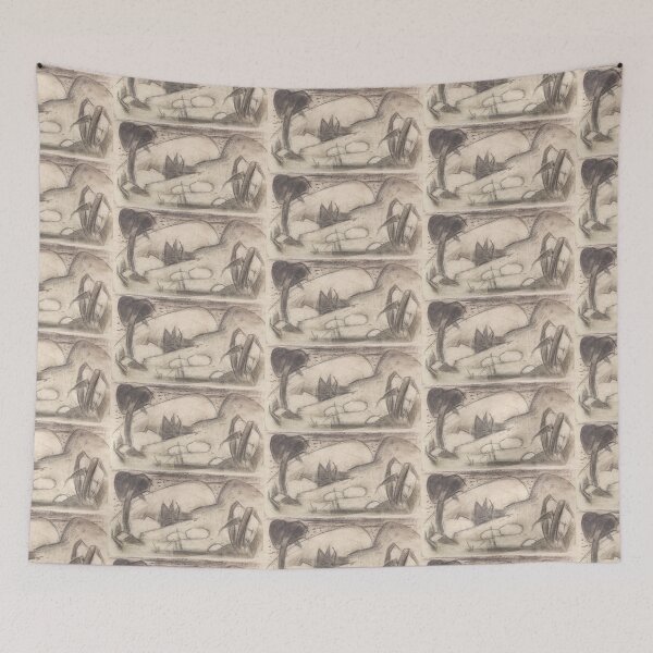 Item preview,   Franz Marc Art Prints Abstrahierte exotische Landschaft   Franz Marc  designed and sold by TeeARTHY.
