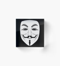 Guy Fawkes Acrylic Block