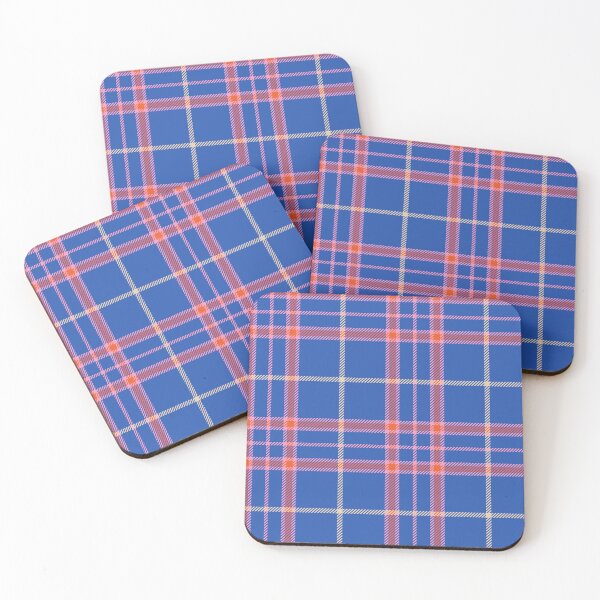 Item preview, Vintage Y2K plaid bluered background designed and sold by UnaWu533.