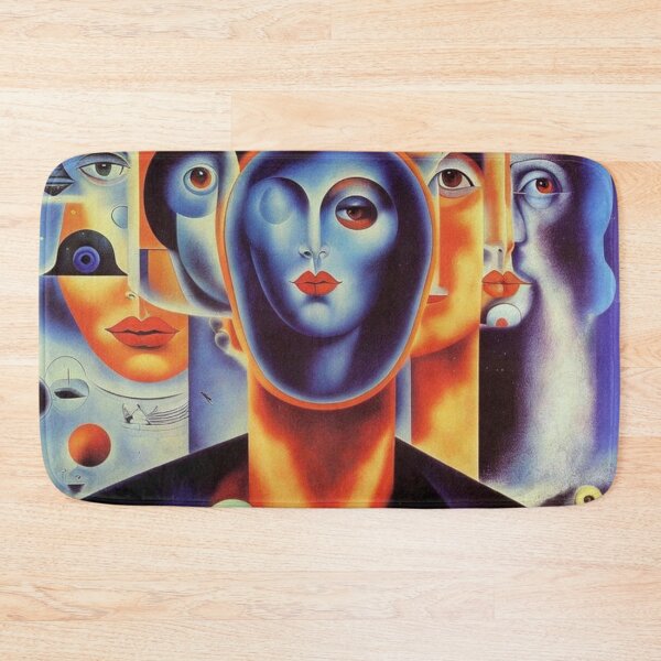 Item preview, Retro Futurism Geometry Face - Cool Art designed and sold by joejiing.