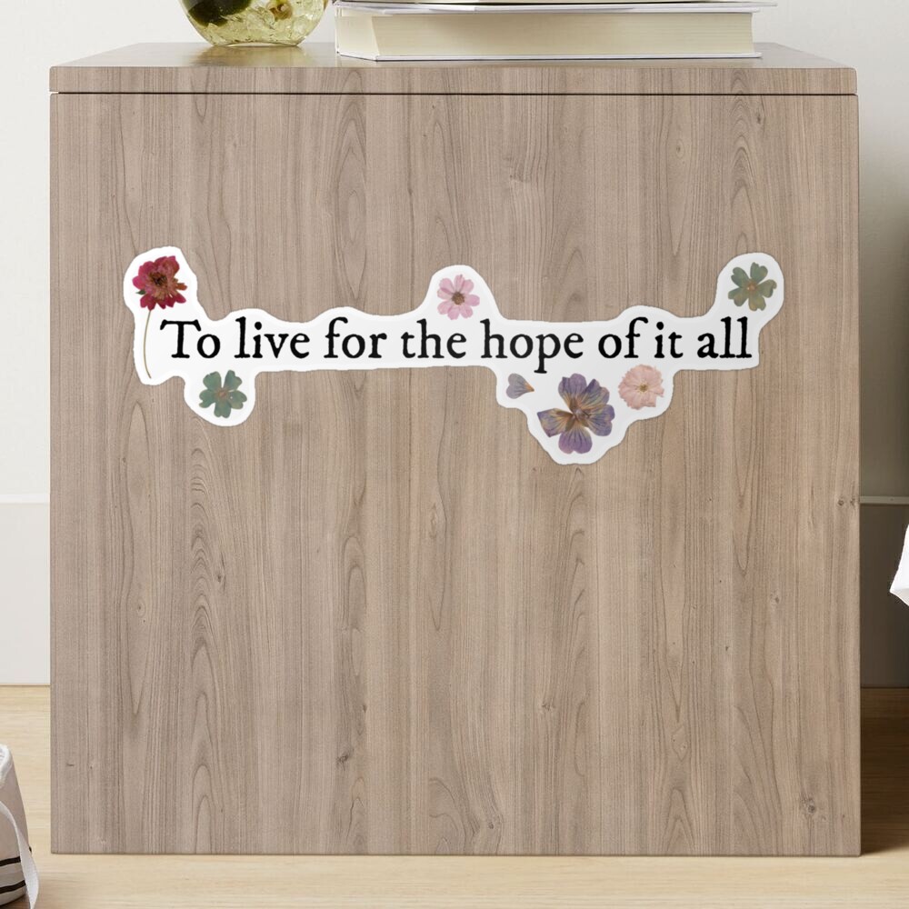 To live for the hope of it all, Taylor Swift, Wood Magnet