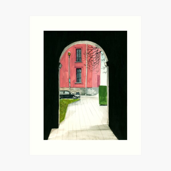 Quiet Lane Art Print