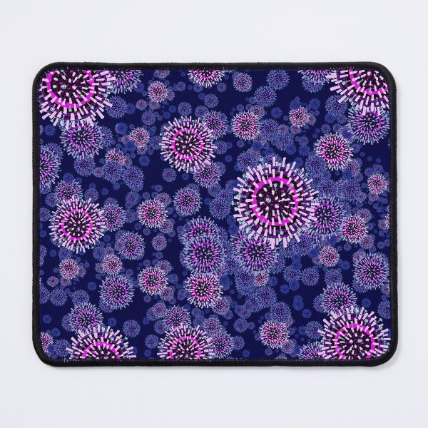 Item preview, Blue Flu Pattern designed and sold by vividbiology.