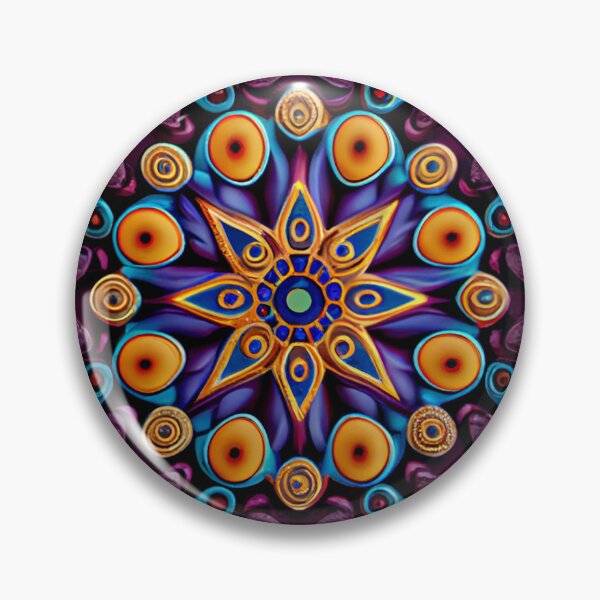 Artikelvorschau, Bejeweled New Mediterranean Pattern Digital Painting entworfen und verkauft von CodeAndColors.
