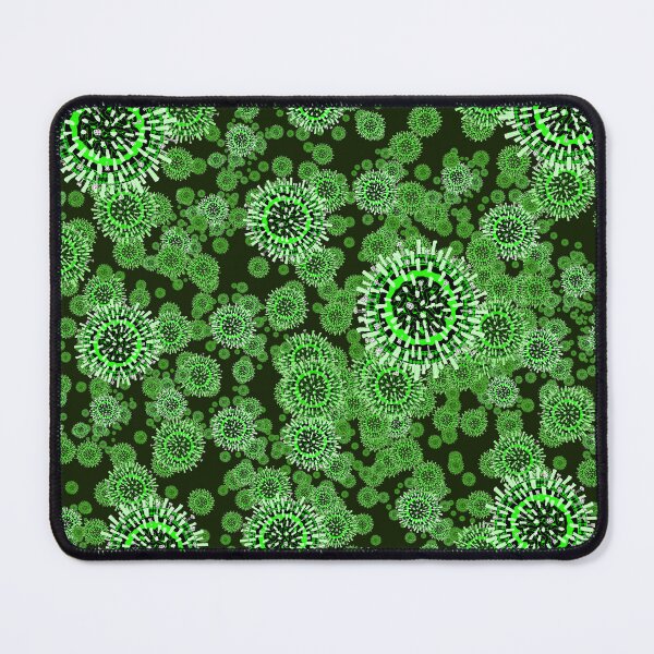 Item preview, Green Flu Pattern designed and sold by vividbiology.