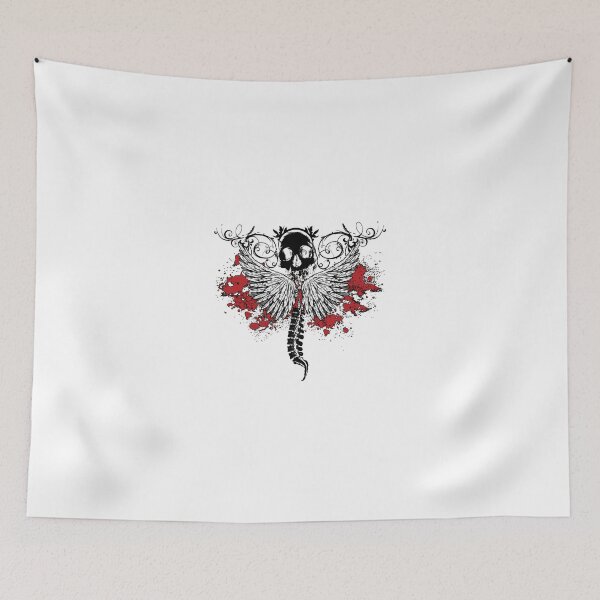 Item preview, Skull with Wings designed and sold by katastrophy.