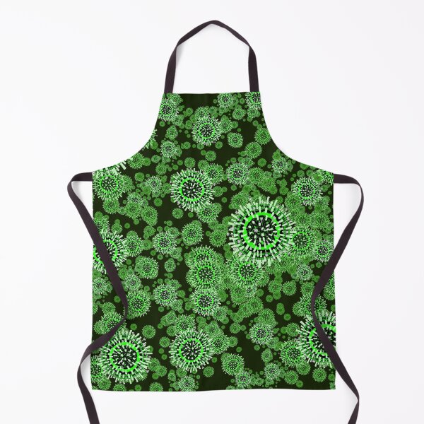 Item preview, Green Flu Pattern designed and sold by vividbiology.