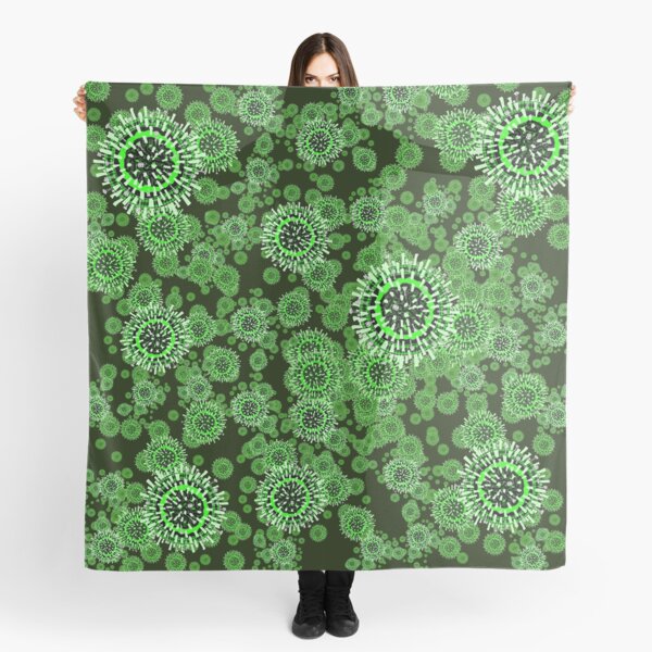 Item preview, Green Flu Pattern designed and sold by vividbiology.