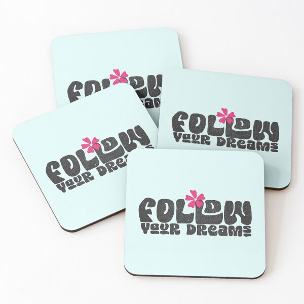 Item preview, Follow your dreams - inspirational saying designed and sold by VichallanStudio.