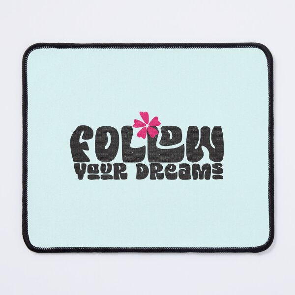 Item preview, Follow your dreams - inspirational saying designed and sold by VichallanStudio.