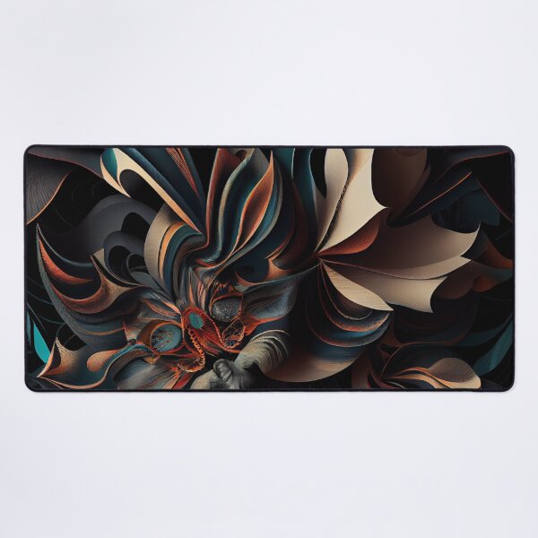Artikelvorschau, Exotic Dark Surreal Contemporary Pattern Digital Painting entworfen und verkauft von CodeAndColors.