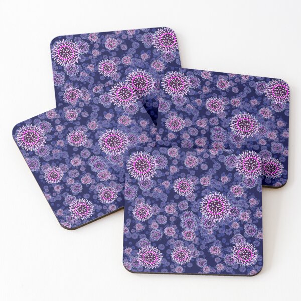 Item preview, Blue Flu Pattern designed and sold by vividbiology.