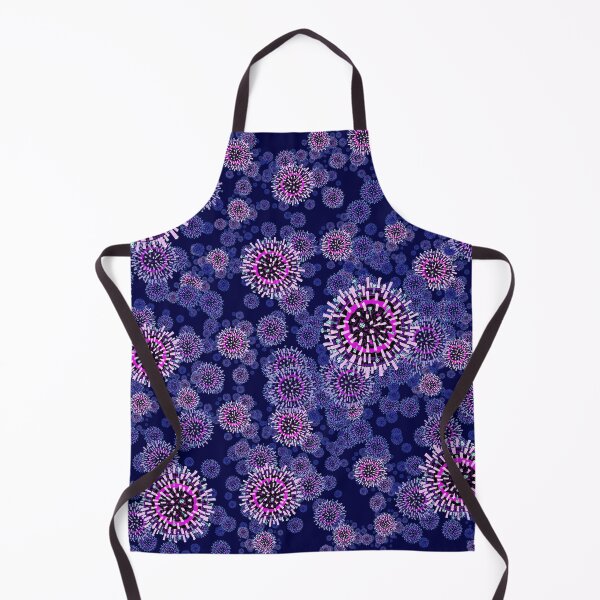 Item preview, Blue Flu Pattern designed and sold by vividbiology.