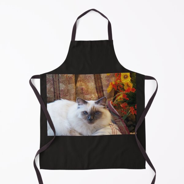 Artikelvorschau, Birma mit Blumen - Ihre Birma-Katze liebt Sie entworfen und verkauft von TechLaughs.