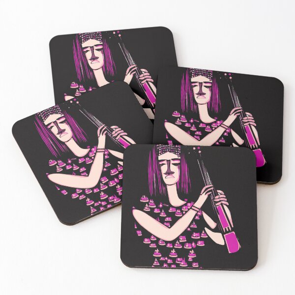 Item preview, "Electric Pizza Party: A Violin Performance by a Fashionable Musician" designed and sold by FunnyShopGirl.
