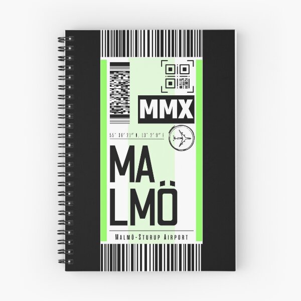 Item preview, MALMO MMX classic luggage tag stickers designed and sold by LeddsoDello.