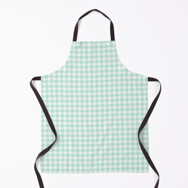 Item preview, Mint Green Gingham Check Pattern designed and sold by Kalite.