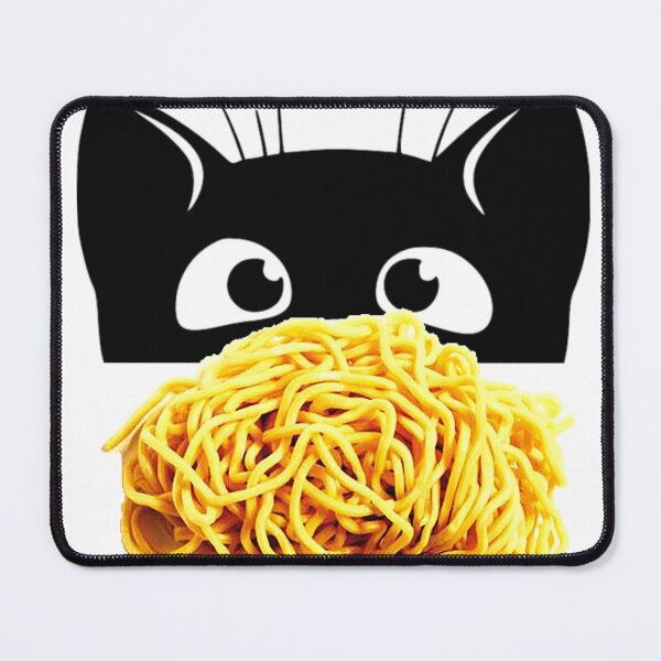 Item preview, The cat eats spaghetti funny designed and sold by mahnoudpro.