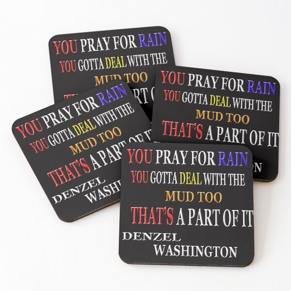 Item preview, Denzel Washington Quote designed and sold by Angelle55.