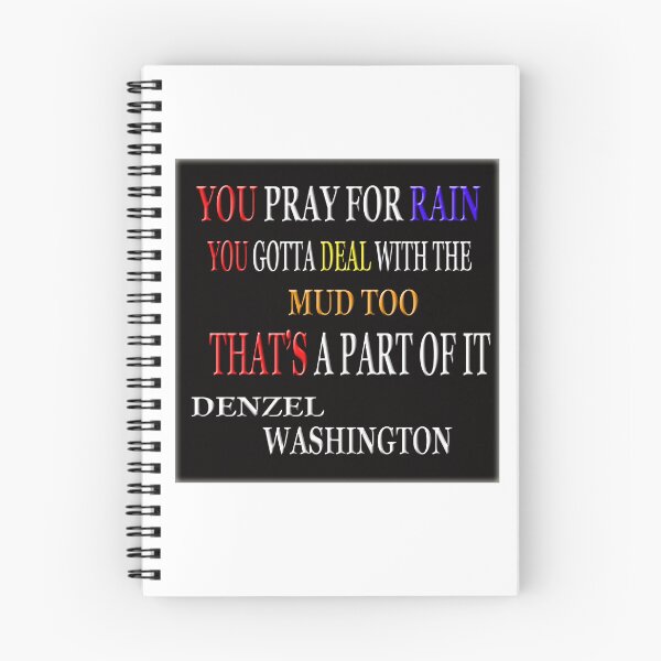 Item preview, Denzel Washington Quote designed and sold by Angelle55.