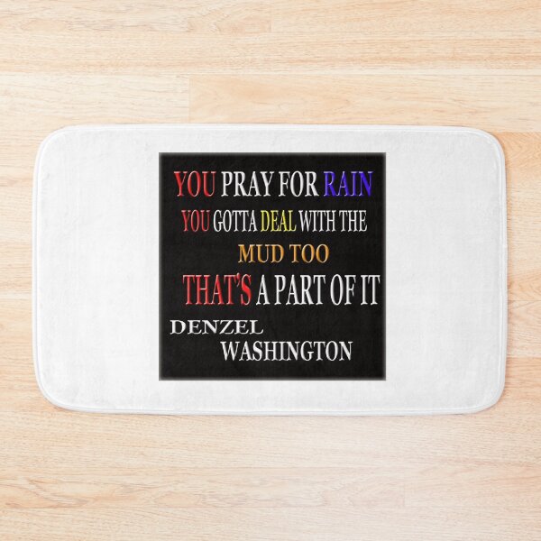 Item preview, Denzel Washington Quote designed and sold by Angelle55.