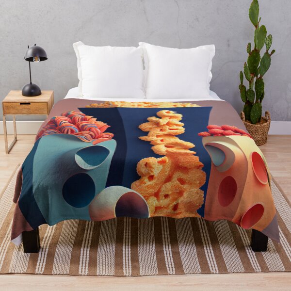 Item preview, Tissue Cereal and a Sculptural Dream Digital Painting designed and sold by CodeAndColors.
