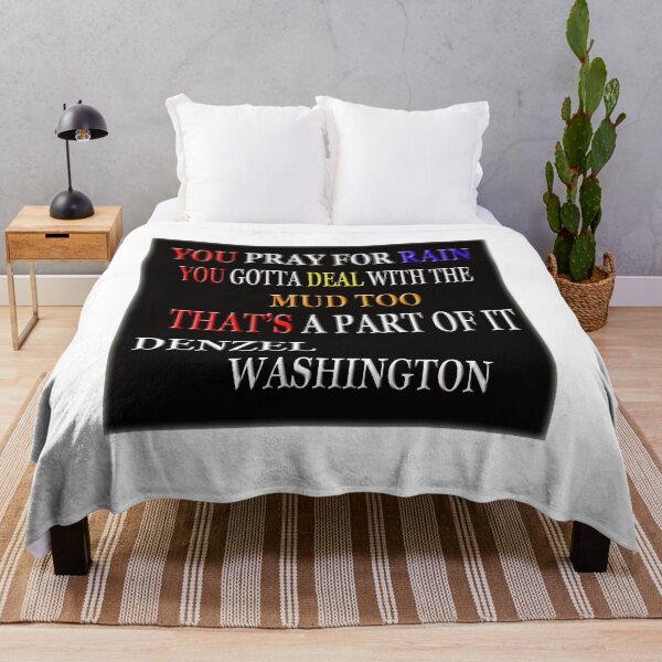 Item preview, Denzel Washington Quote designed and sold by Angelle55.