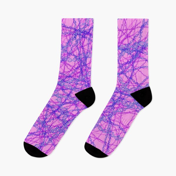 Item preview, Pink Purple Genetic editing pattern designed and sold by vividbiology.