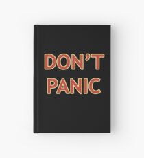 Don't Panic - Hitchhiker's Guide to the Galaxy Hardcover Journal