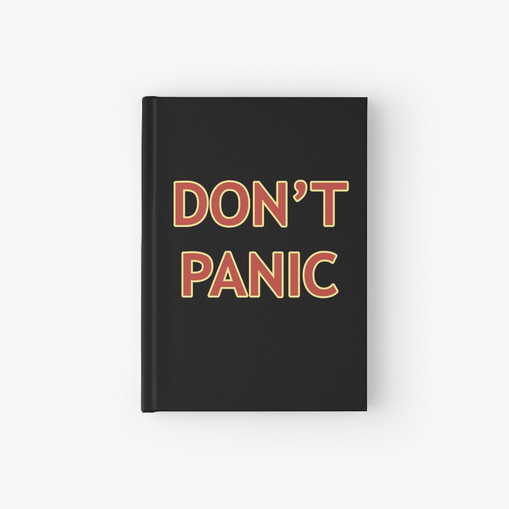 Don't Panic HHGG Cross Stitch Pattern 