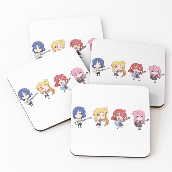 Item preview, bocchi the rock and friends chibi designed and sold by kemny.