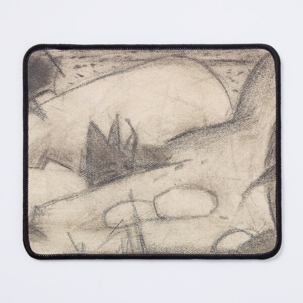 Item preview,   Franz Marc Art Prints Abstrahierte exotische Landschaft   Franz Marc  designed and sold by TeeARTHY.