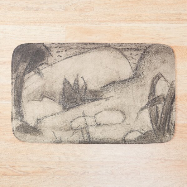 Item preview,   Franz Marc Art Prints Abstrahierte exotische Landschaft   Franz Marc  designed and sold by TeeARTHY.