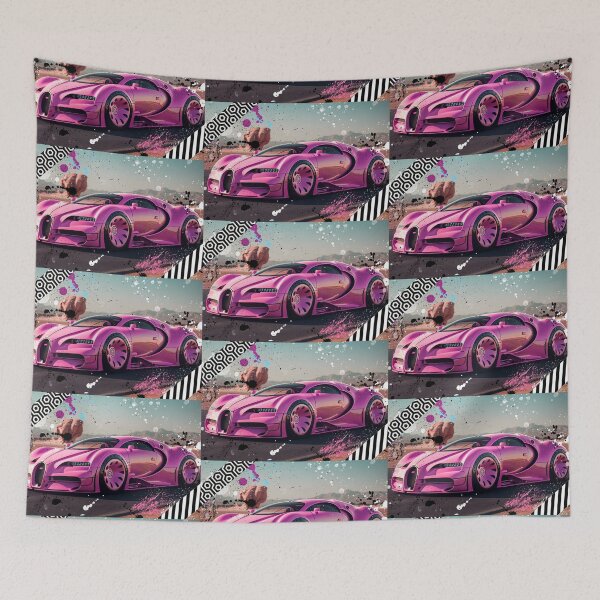 Item preview, Pink Sports Car designed and sold by TheVaultArt.