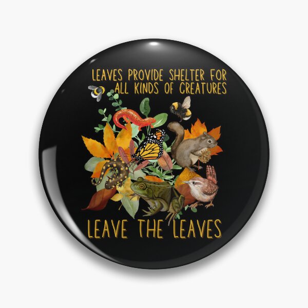 Item preview, Leaves Provide Shelter For All Kinds Of Creatures Colorful Design designed and sold by EarthArtDesigns.