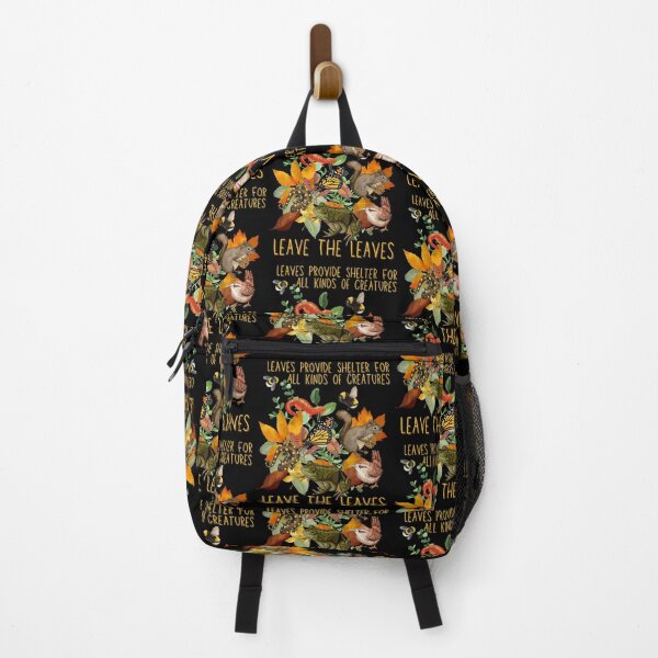 Item preview, Leaves Provide Shelter For All Kinds Of Creatures Colorful Design designed and sold by EarthArtDesigns.