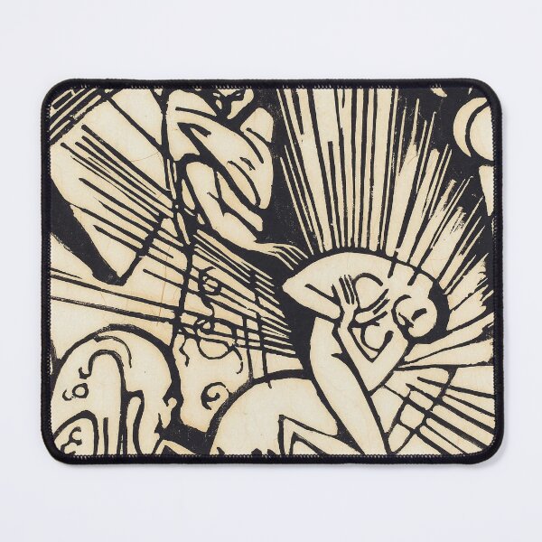 Item preview, Franz Marc Art Prints Reconciliation (Versoehnung) Franz Marc designed and sold by TeeARTHY.