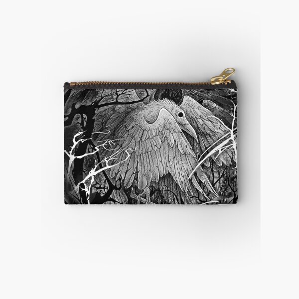 Item preview, White raven with wings of destiny designed and sold by Alaiaorax.