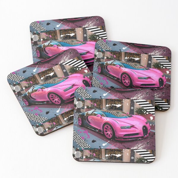 Item preview, Pink Sports Car  designed and sold by TheVaultArt.