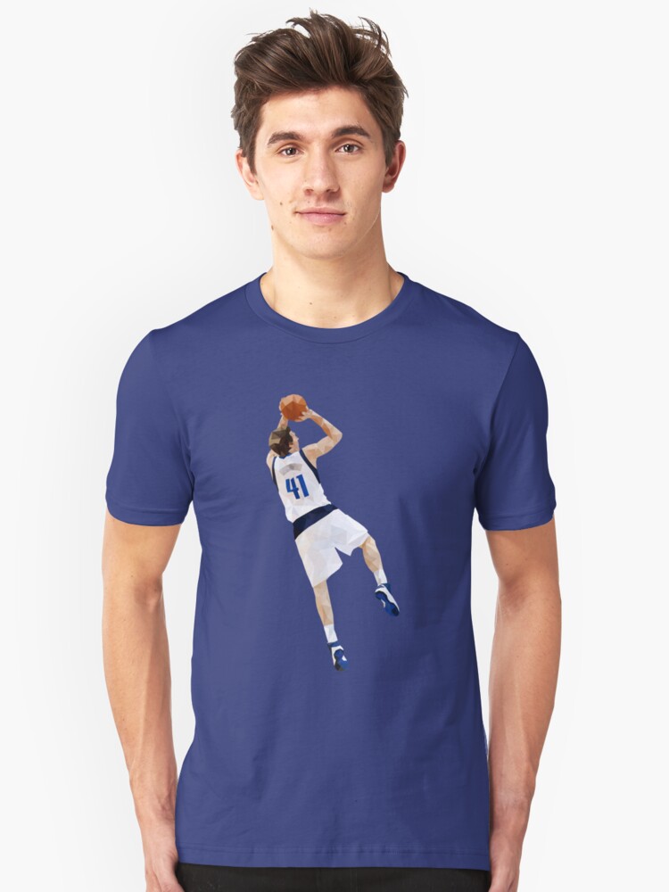 dirk nowitzki shirt fadeaway