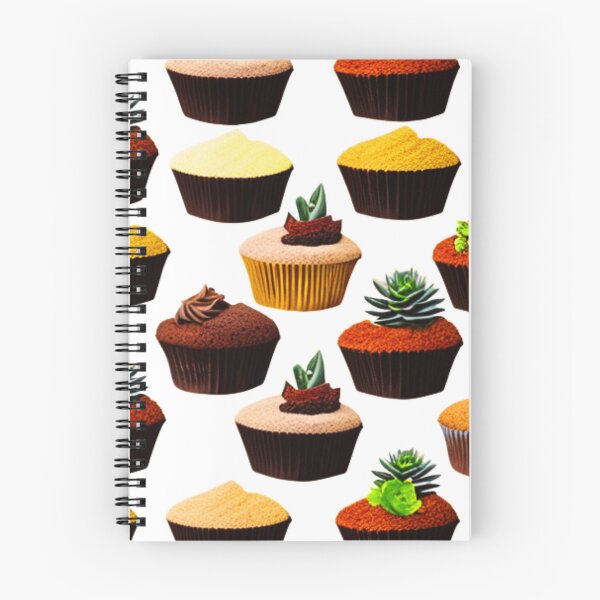 Item preview, Cactus cupcakes pattern designed and sold by Woodchucky.