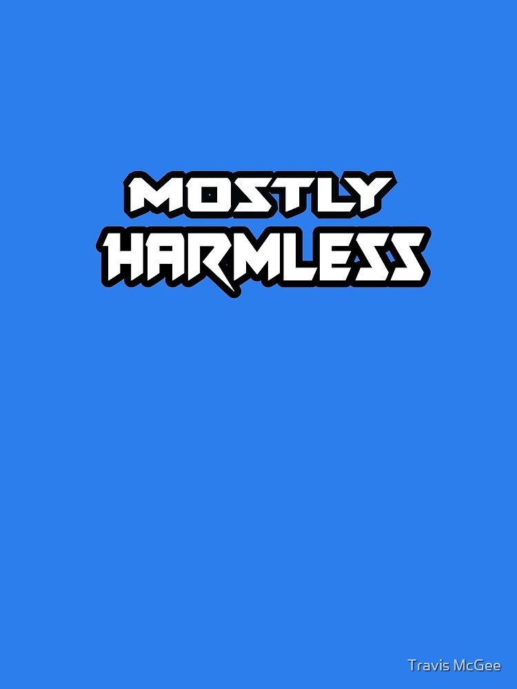 "Mostly Harmless Hitchhiker's Guide to the Galaxy" Sleeveless Top by